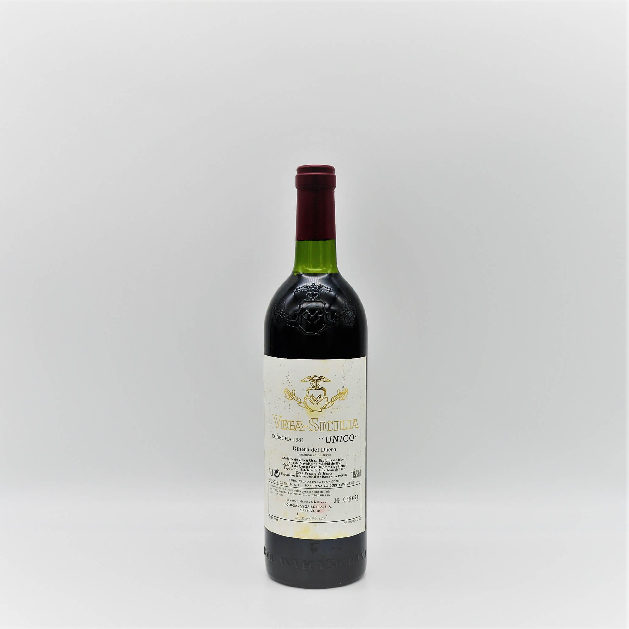 Vega Sicilia Unico 1981