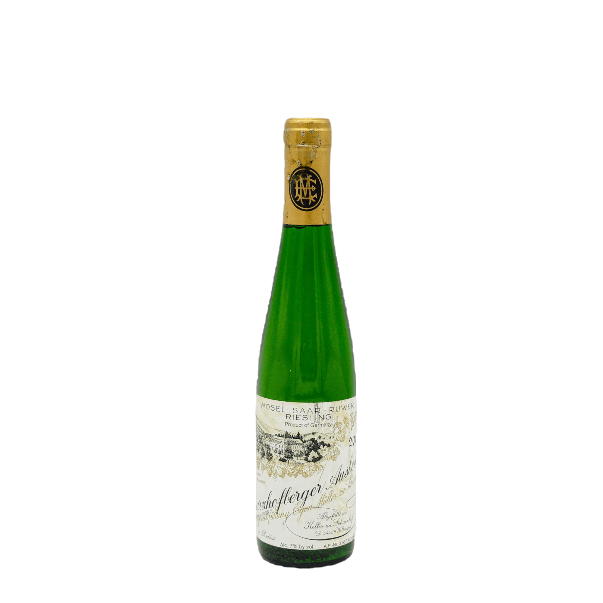 Egon Müller Scharzhofberg Auslese Goldkapsel