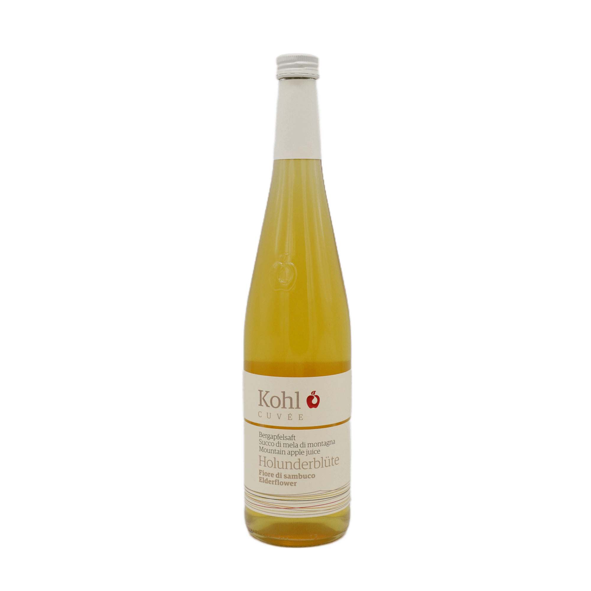 Kohl Bergapfelsaft mit Holunderblüte