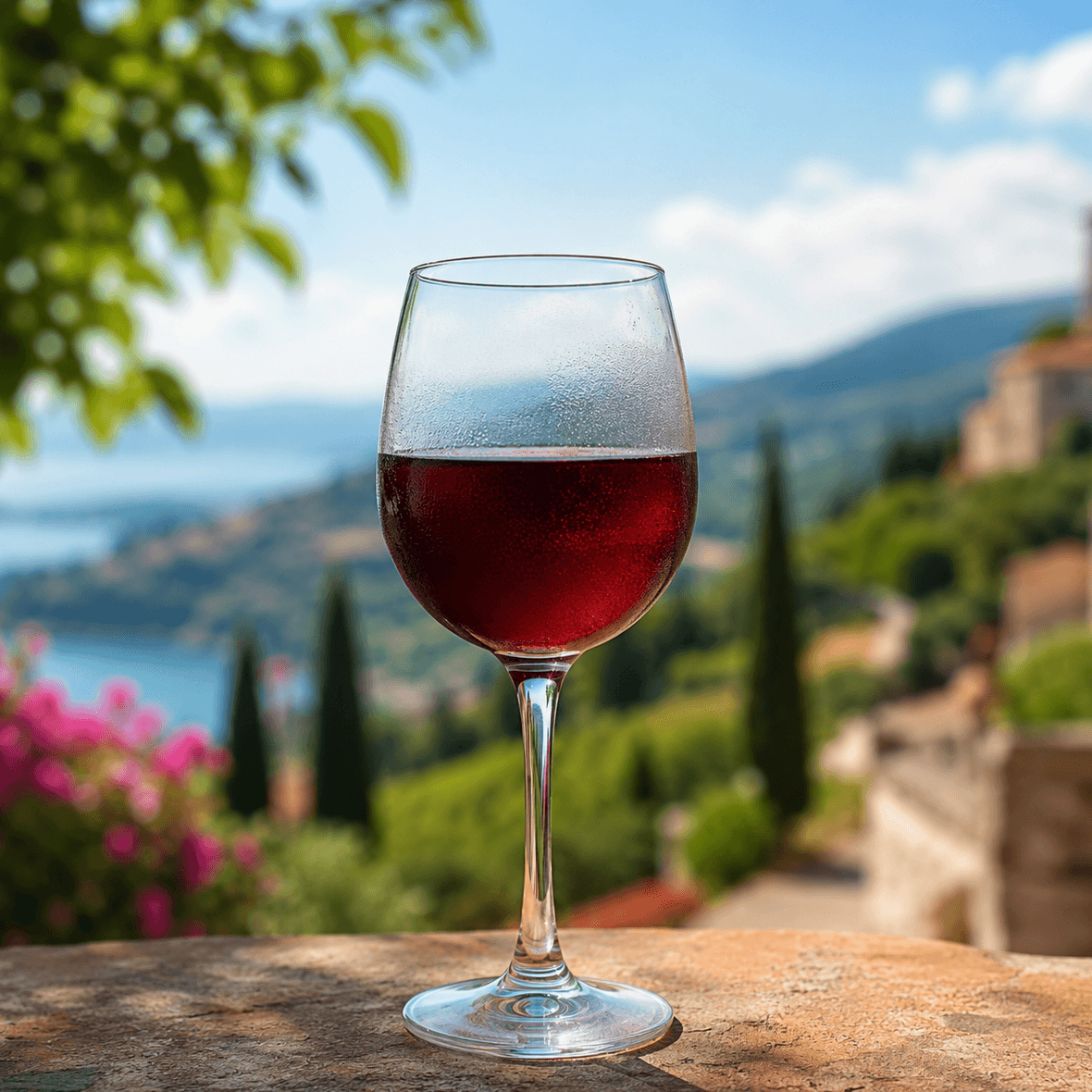 Rotwein zum kalt trinken