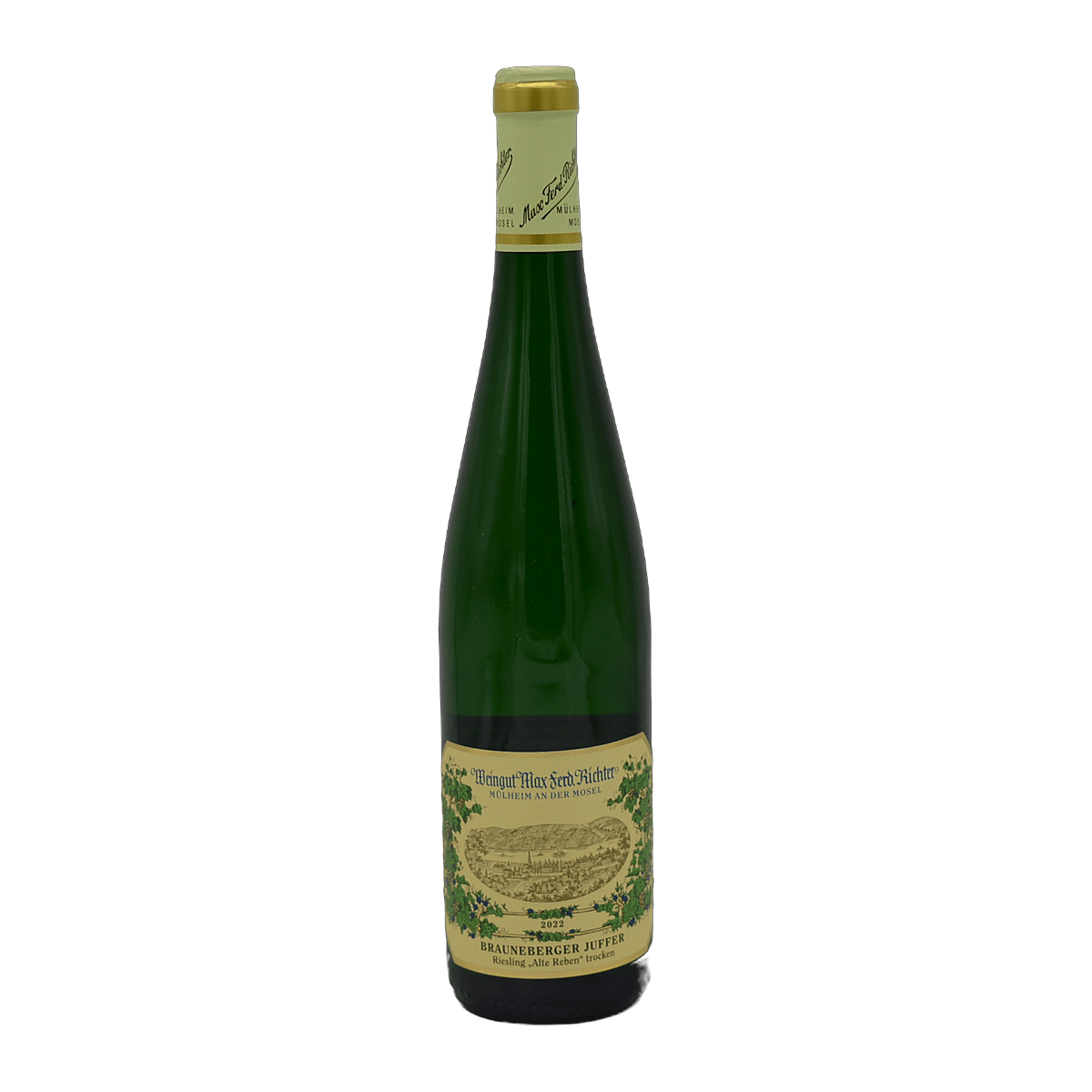 Max FFerd Richter Brauneberger Juffer alte Reben Riesling trocken - trockener Riesling von der Mosel