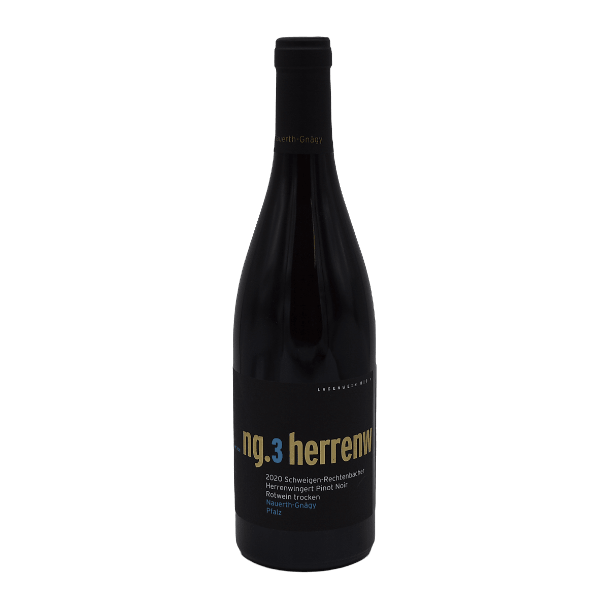 Nauerth GGn&auml;gy Pinot Noir Herrenwingert 2020 - kraftvoll und elegant