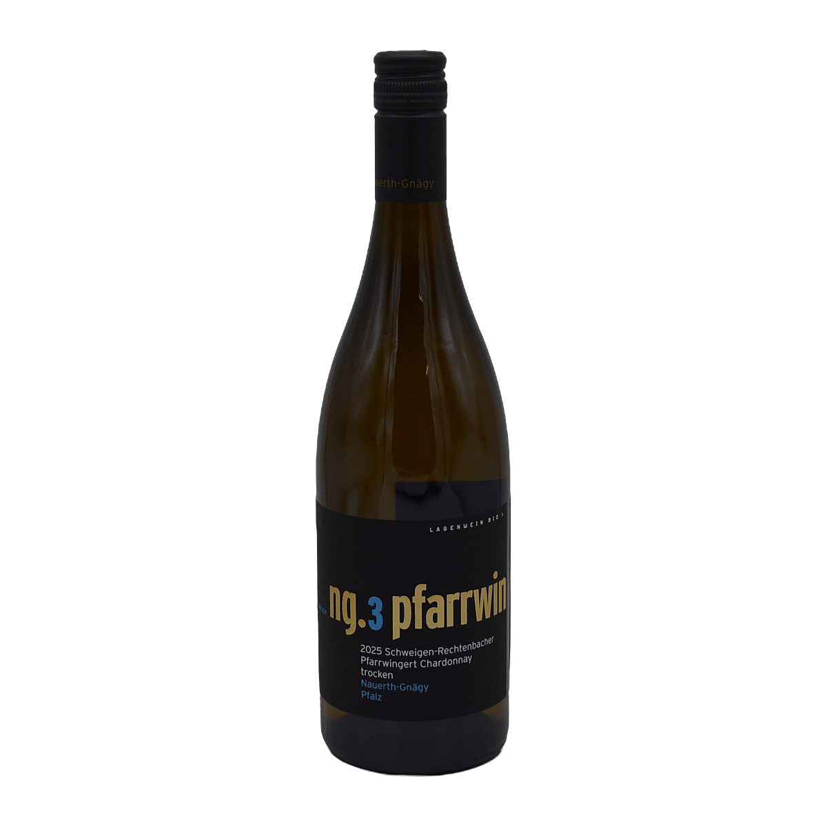 Nauerth Gn&auml;gy Chardonny Pfarrwingert 2024 - super Preisleistung Chardonnay
